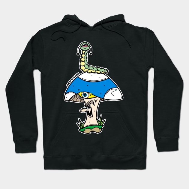 Screaming Caterpillar Hoodie by BlazedAustralia